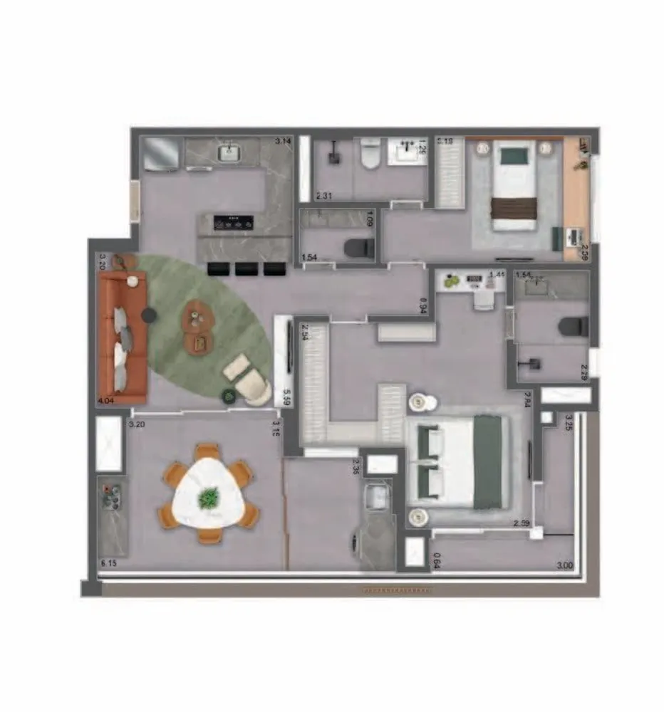 Apartamento, 3 quartos, 94 m² - Foto 16
