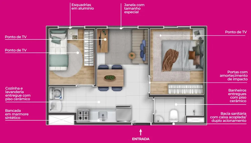 Apartamento, 1 quarto, 24 m² - Foto 10