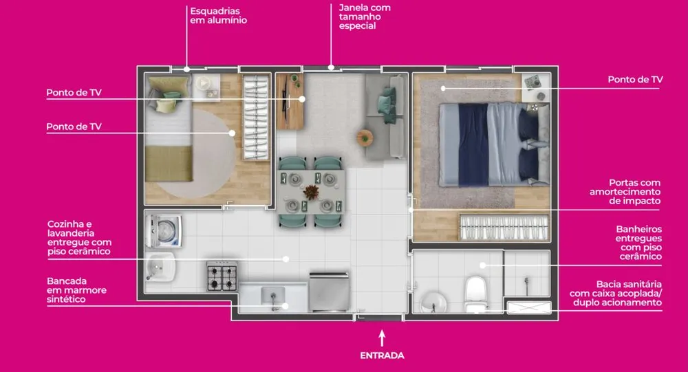 Apartamento, 1 quarto, 24 m² - Foto 8