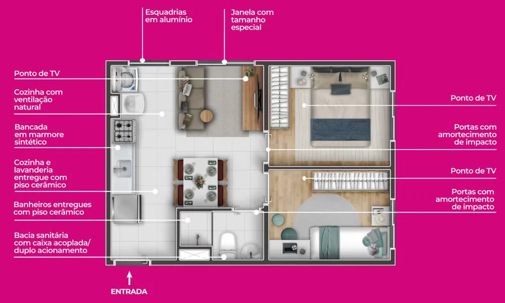 Apartamento, 1 quarto, 24 m² - Foto 7