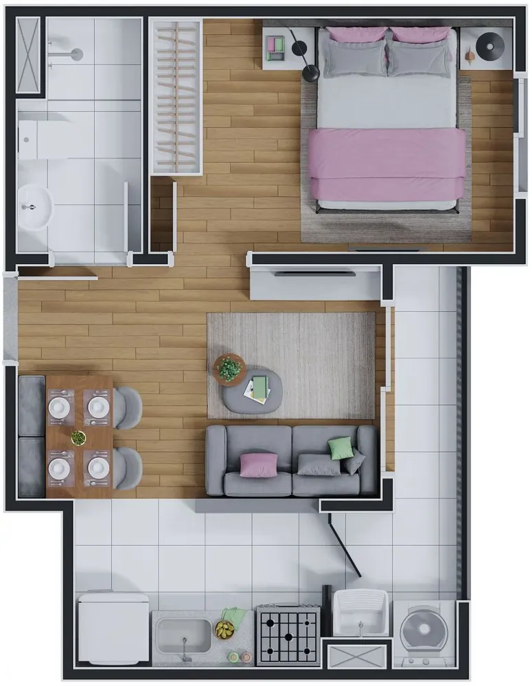 Apartamento, 1 quarto, 29 m² - Foto 16