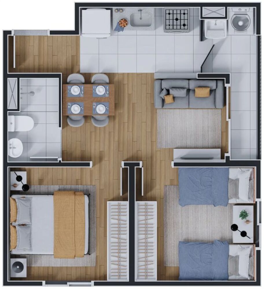 Apartamento, 1 quarto, 29 m² - Foto 6
