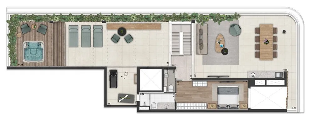 Cobertura, 3 quartos, 300 m² - Foto 7