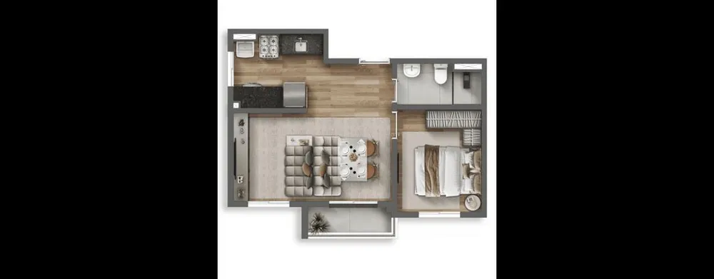 Apartamento, 2 quartos, 47 m² - Foto 9