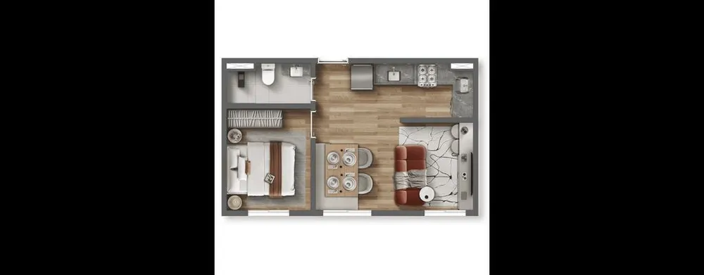 Apartamento, 2 quartos, 47 m² - Foto 10