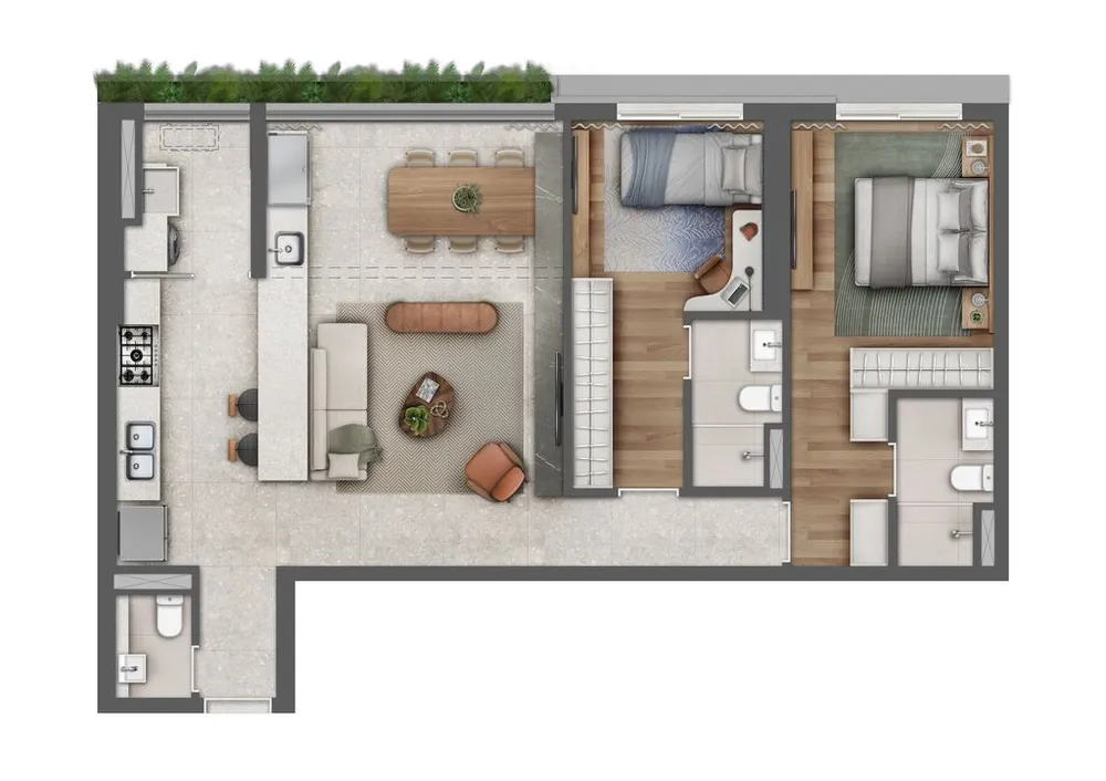 Apartamento, 2 quartos, 123 m² - Foto 4
