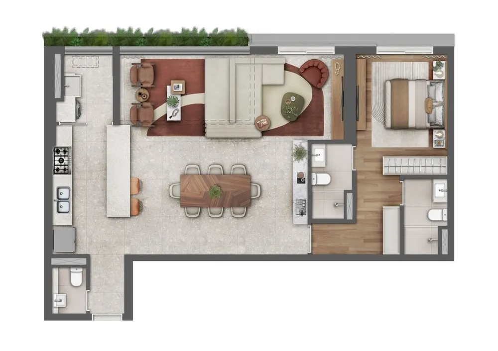 Apartamento, 2 quartos, 123 m² - Foto 3