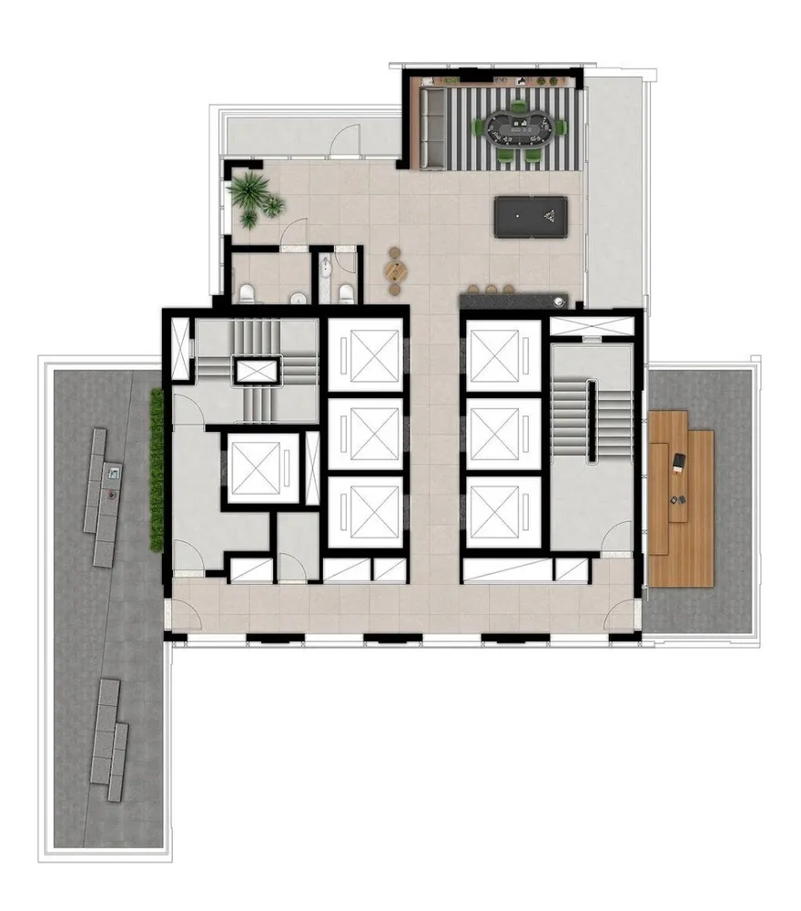 Apartamento, 1 quarto, 30 m² - Foto 3