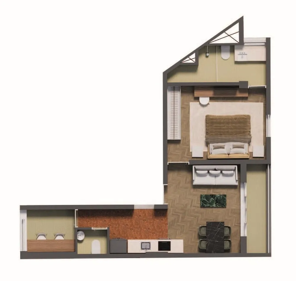 Kitnet-Studio, 34 m² - Foto 8