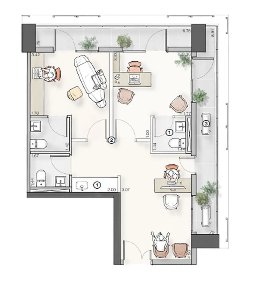 Sala-Conjunto, 51 m² - Foto 7