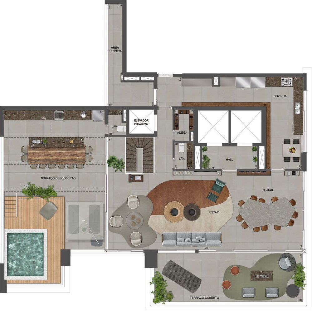 Apartamento, 3 quartos, 215 m² - Foto 16