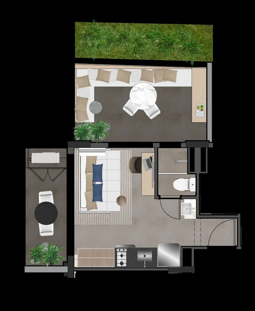 Kitnet-Studio, 30 m² - Foto 10
