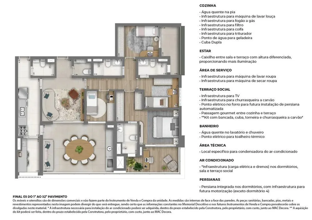 Apartamento, 4 quartos, 138 m² - Foto 7