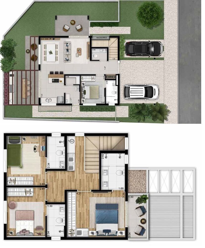 Casa de Condomínio, 3 quartos - Foto 39