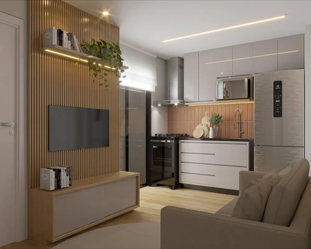 Kitnet-Studio, 17 m² - Foto 1