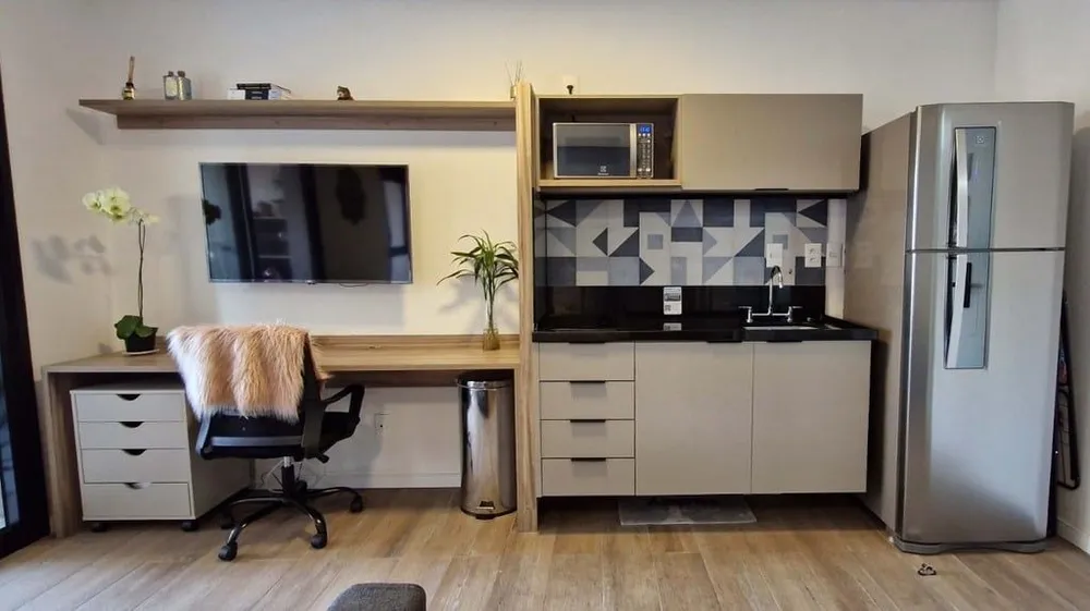 Kitnet-Studio, 34 m² - Foto 1