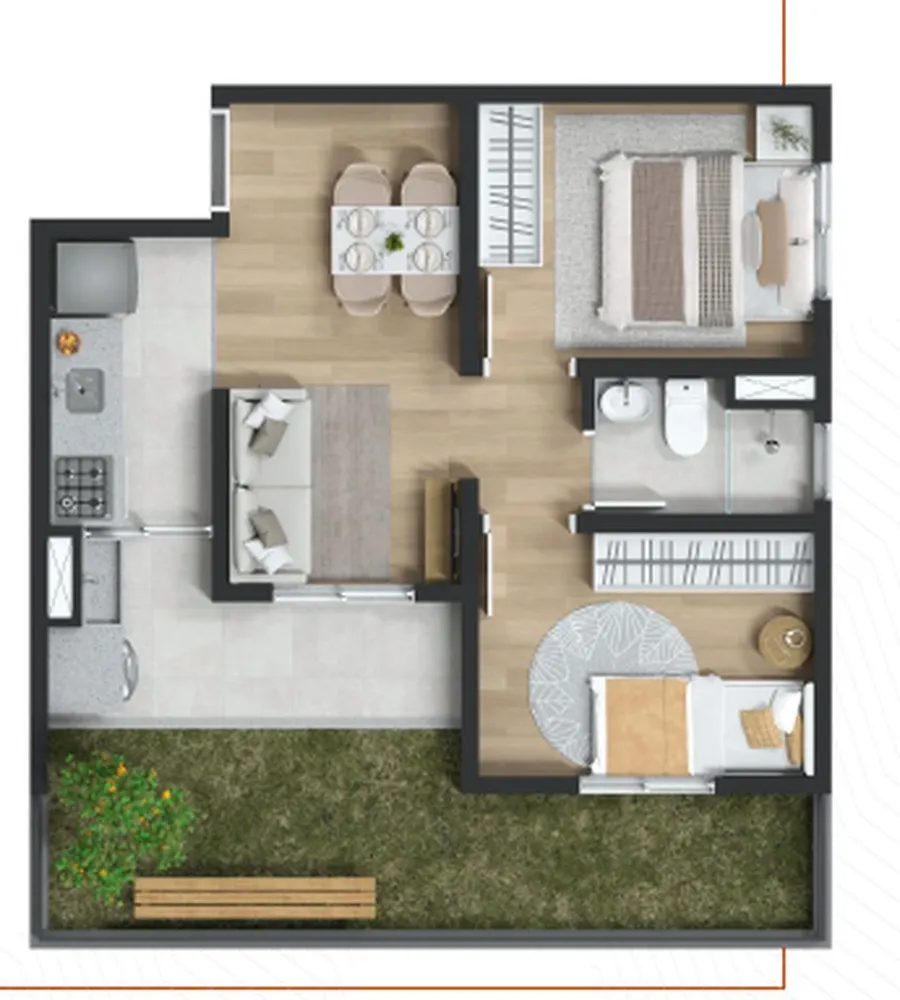 Apartamento, 2 quartos, 48 m² - Foto 11