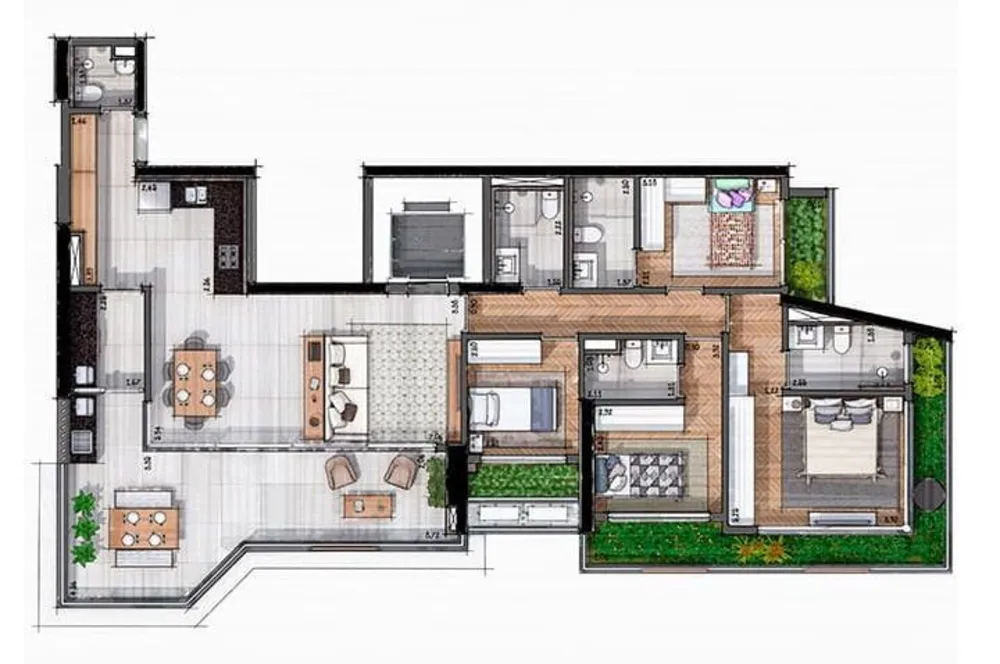 Apartamento, 4 quartos, 167 m² - Foto 11