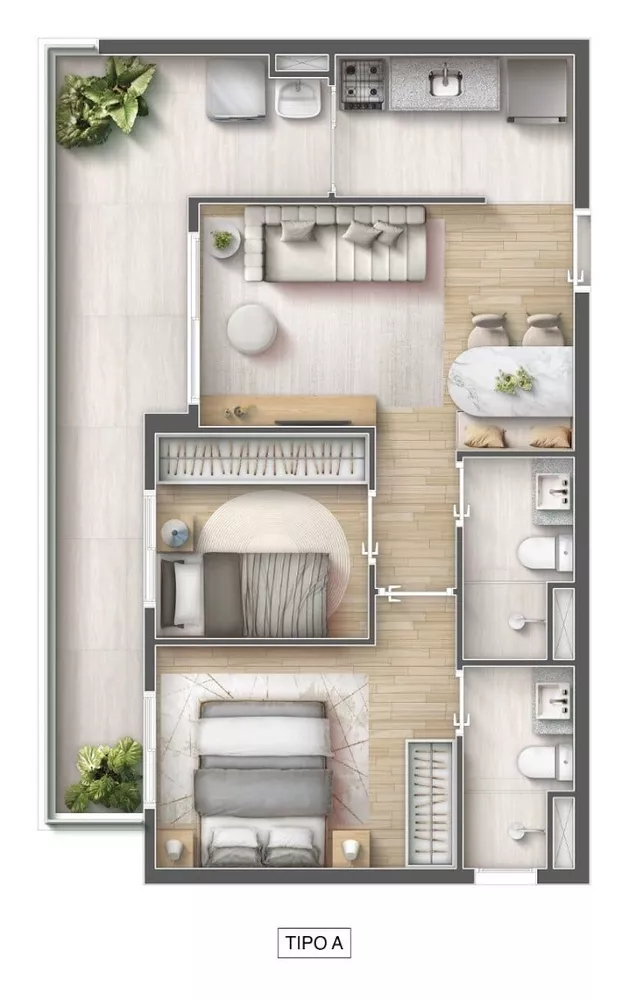 Apartamento, 1 quarto, 35 m² - Foto 16