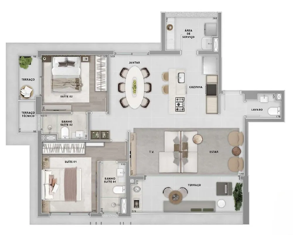 Kitnet-Studio, 26 m² - Foto 2