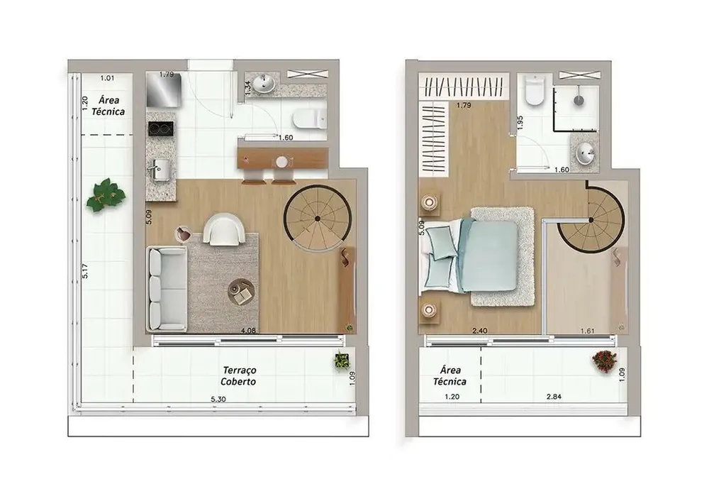 Loft, 41 m² - Foto 4