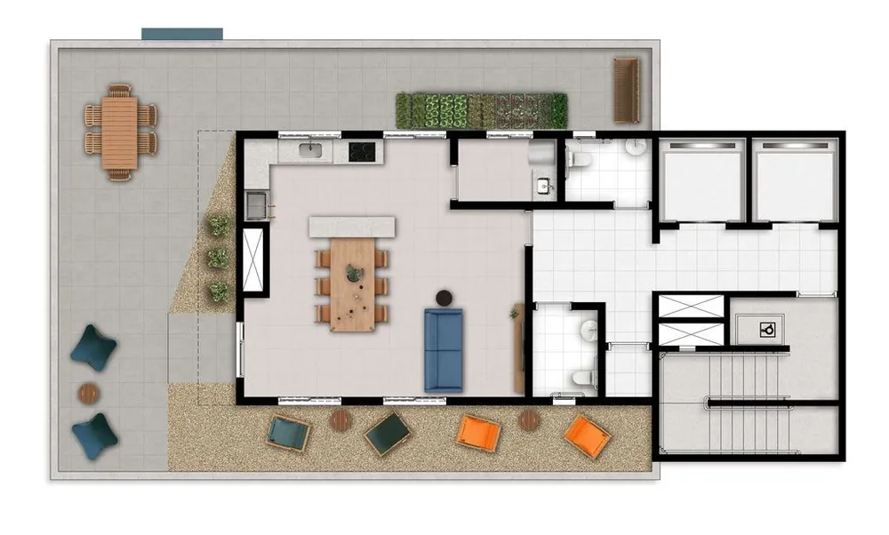 Apartamento, 2 quartos, 37 m² - Foto 4