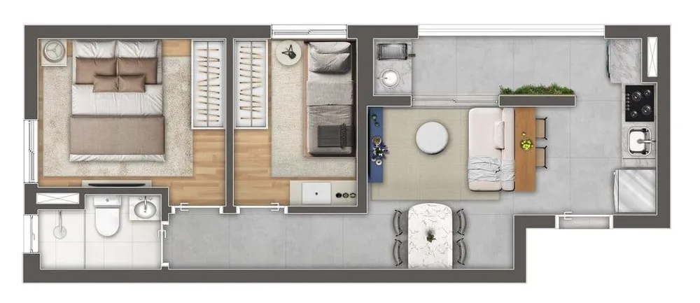 Apartamento, 2 quartos, 73 m² - Foto 33
