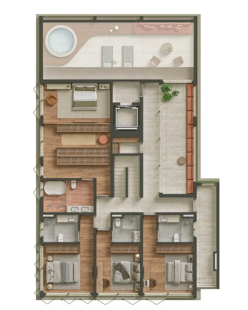 Apartamento, 4 quartos, 248 m² - Foto 8
