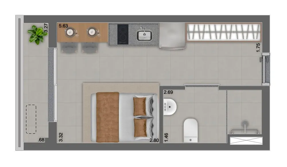 Loft, 31 m² - Foto 5