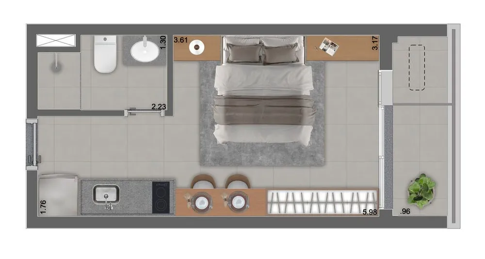 Loft, 31 m² - Foto 1
