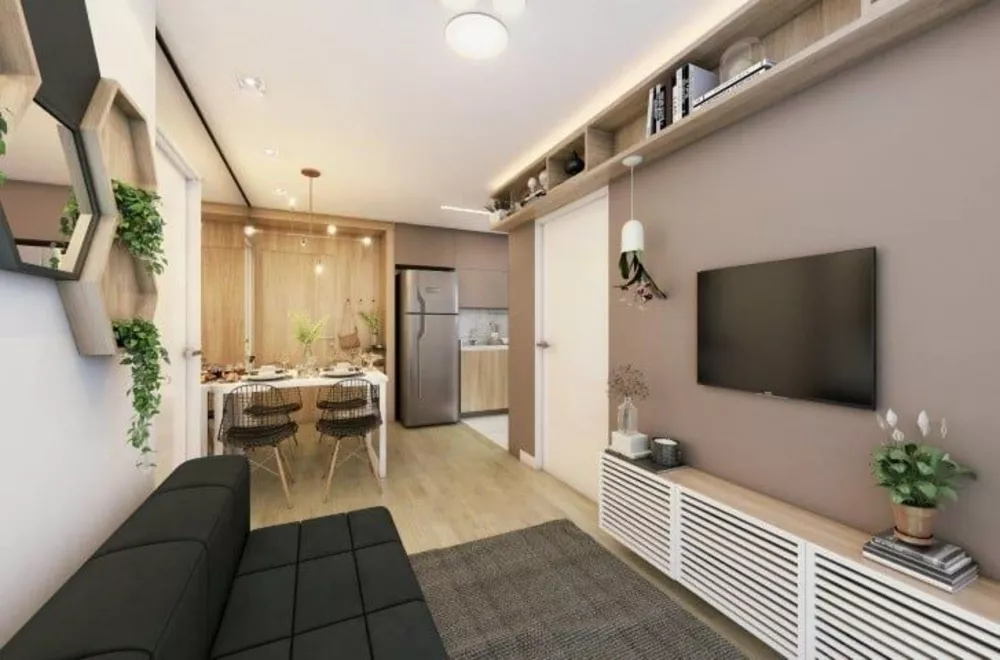 Apartamento à venda com 2 quartos, 44m² - Foto 3