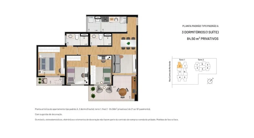 Apartamento, 2 quartos, 98 m² - Foto 7