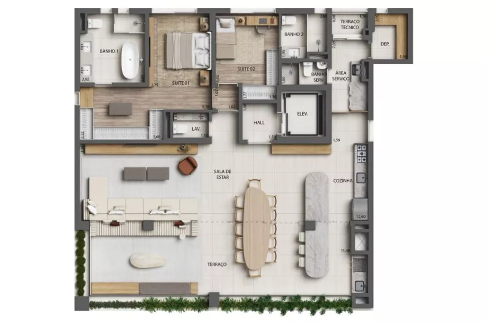 Apartamento, 4 quartos, 241 m² - Foto 13