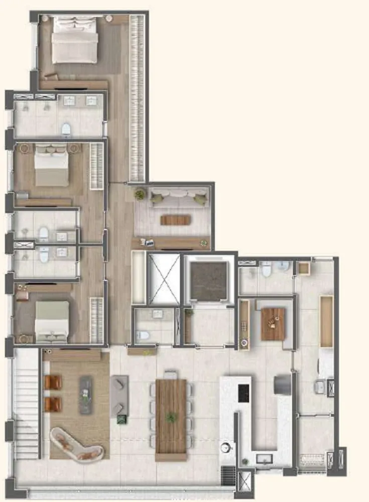 Cobertura, 4 quartos, 479 m² - Foto 10