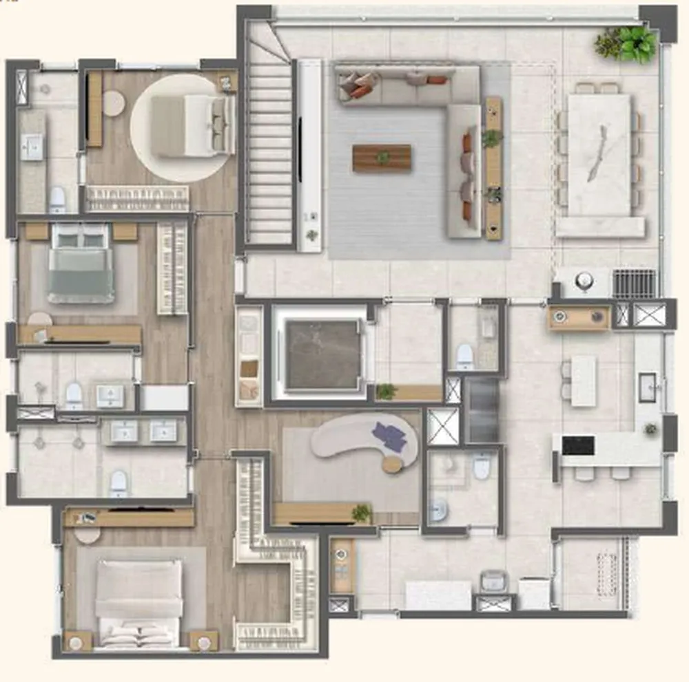 Cobertura, 4 quartos, 479 m² - Foto 12
