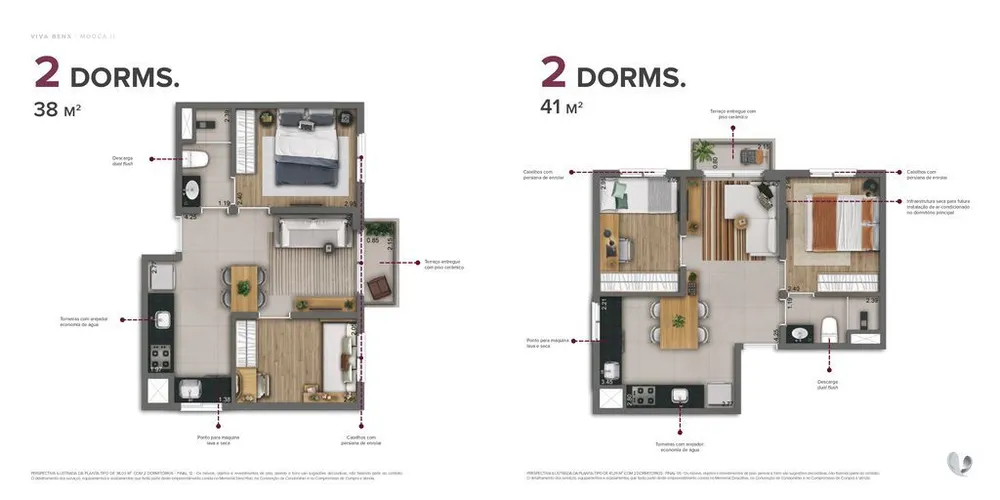 Apartamento, 2 quartos, 33 m² - Foto 9