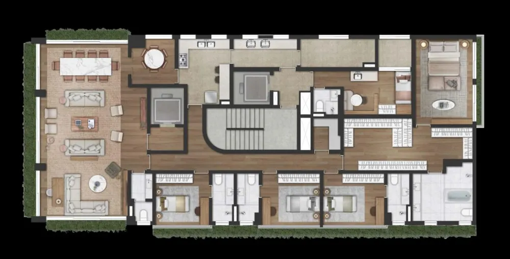 Apartamento, 4 quartos, 288 m² - Foto 8