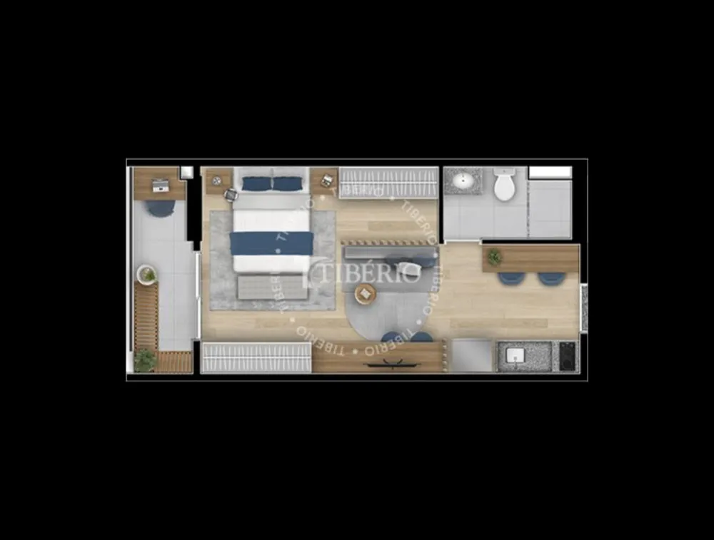 Kitnet-Studio, 27 m² - Foto 9