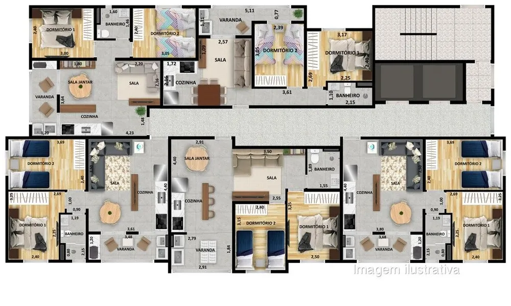 Apartamento, 2 quartos, 44 m² - Foto 5