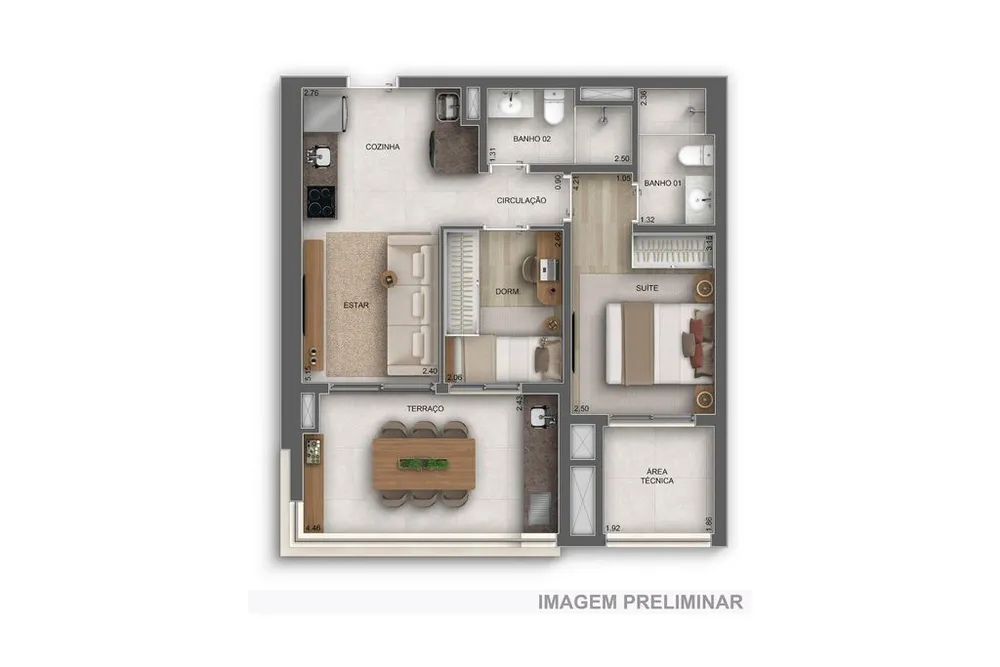 Apartamento, 4 quartos, 171 m² - Foto 1
