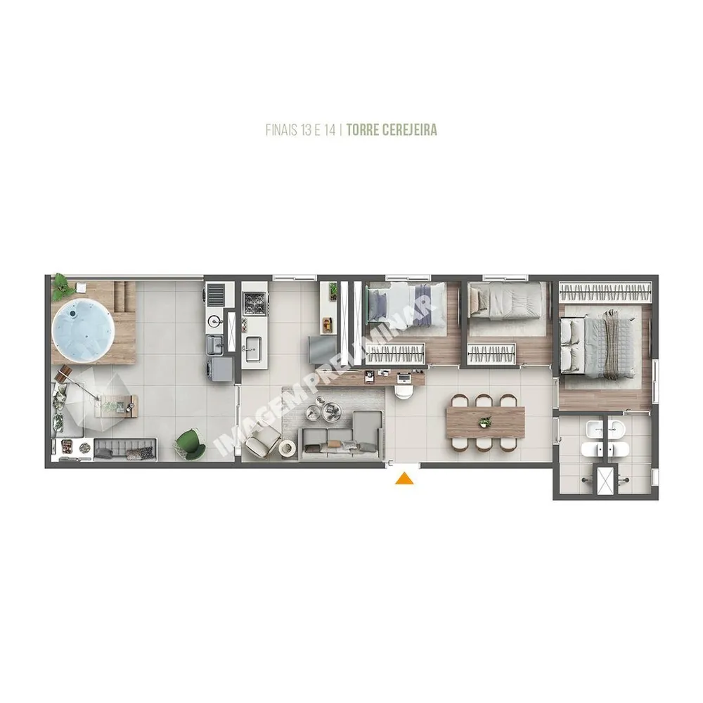 Apartamento, 2 quartos, 72 m² - Foto 6