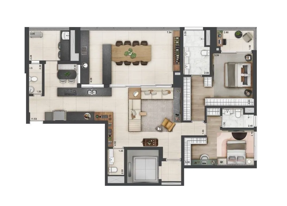 Cobertura, 4 quartos, 585 m² - Foto 4