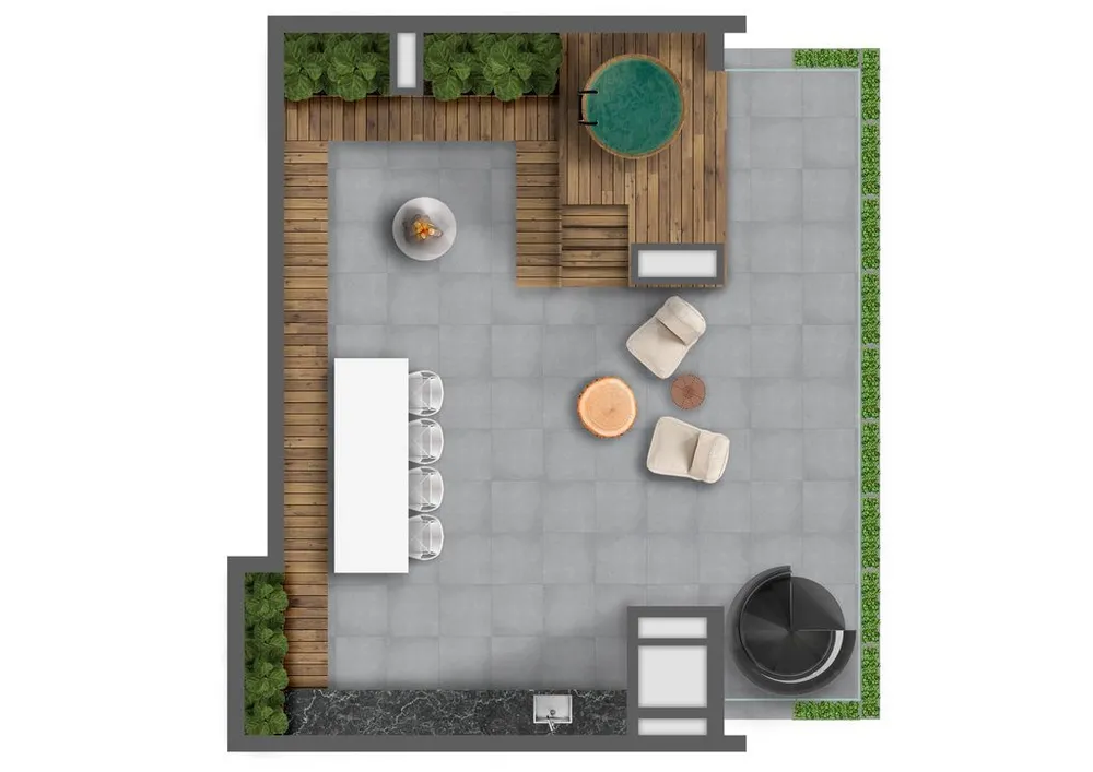 Apartamento, 1 quarto, 25 m² - Foto 12