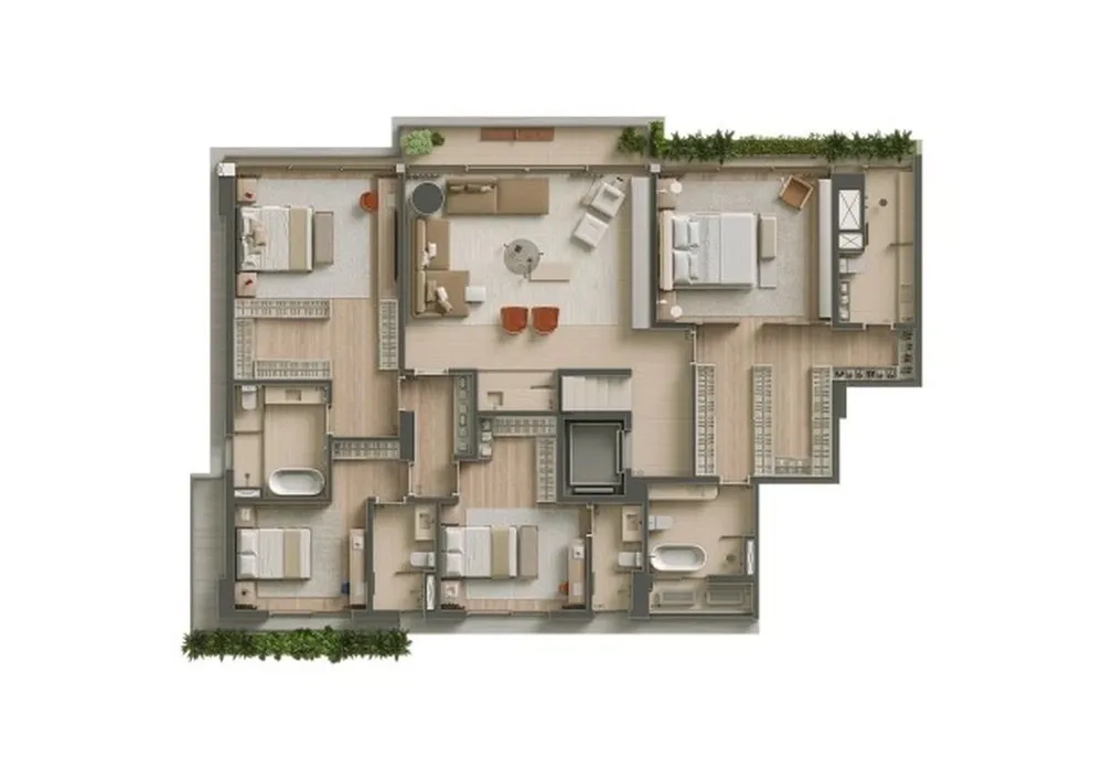 Apartamento, 3 quartos, 212 m² - Foto 5