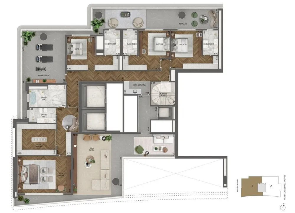 Apartamento, 4 quartos, 515 m² - Foto 11