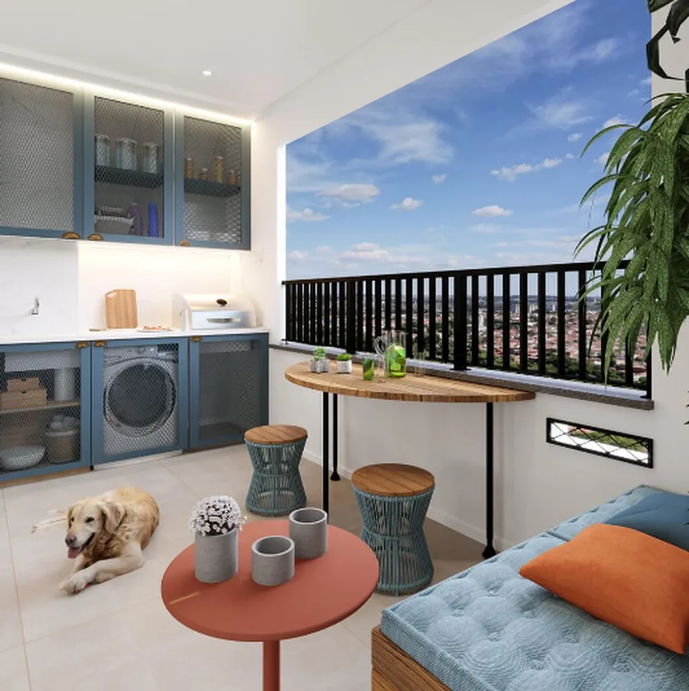 Apartamento, 2 quartos, 56 m² - Foto 2