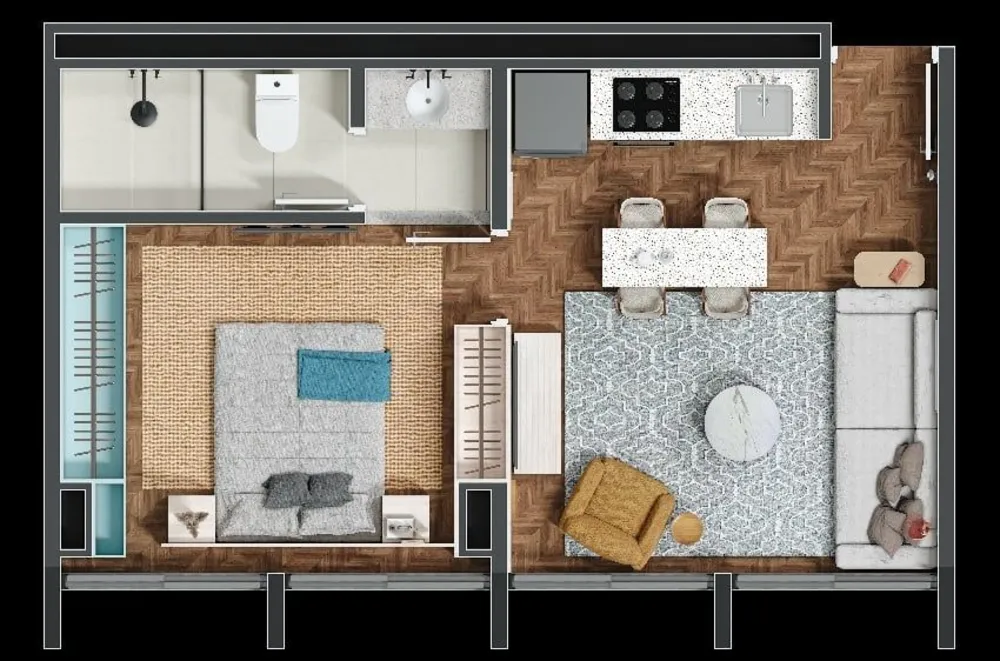 Apartamento, 2 quartos, 111 m² - Foto 4