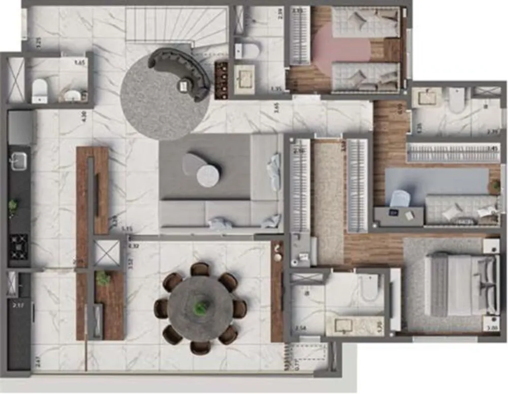 Apartamento, 2 quartos, 69 m² - Foto 12