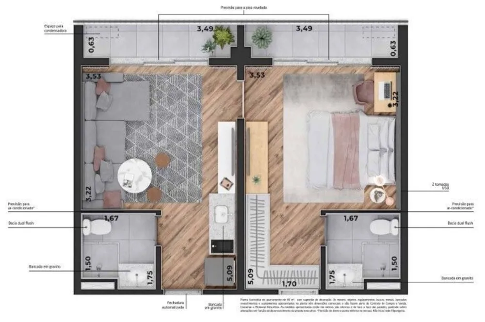 Kitnet-Studio, 23 m² - Foto 12