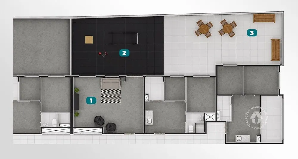 Cobertura, 1 quarto, 98 m² - Foto 12